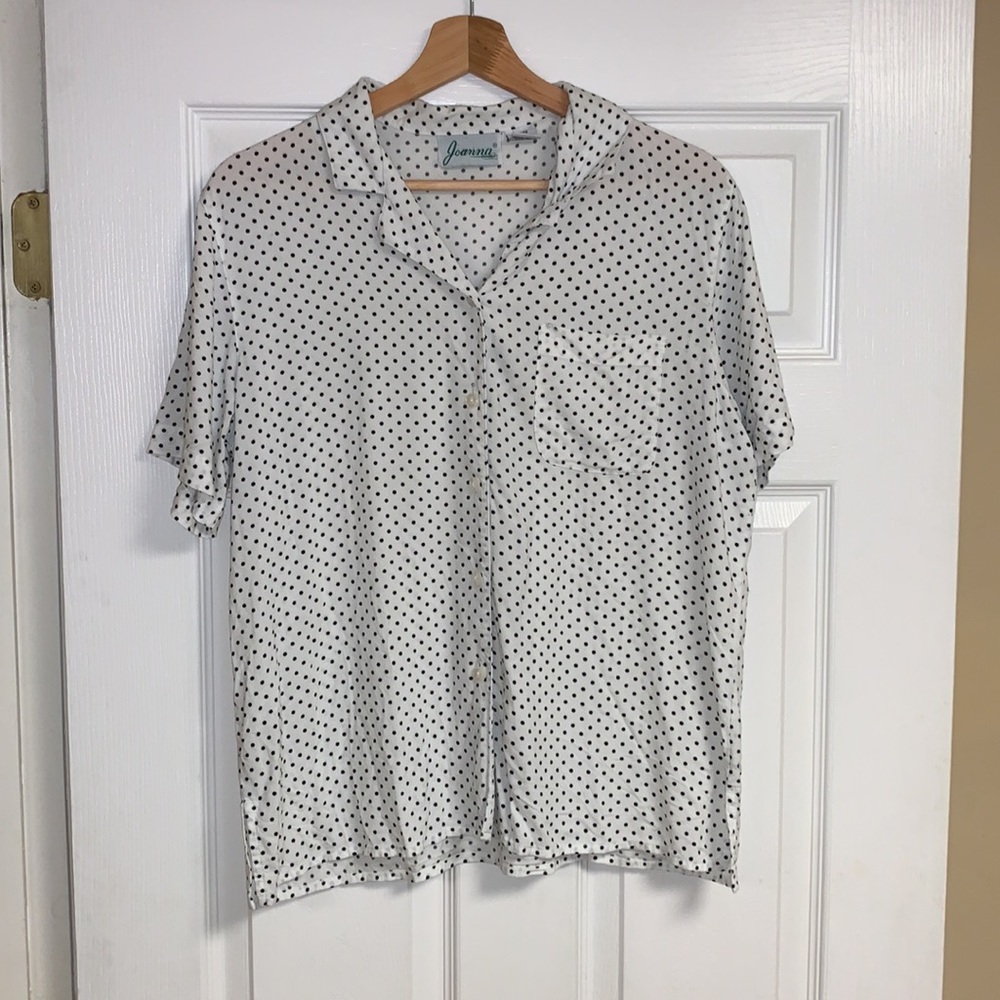 Joanna button-up shirt, size large